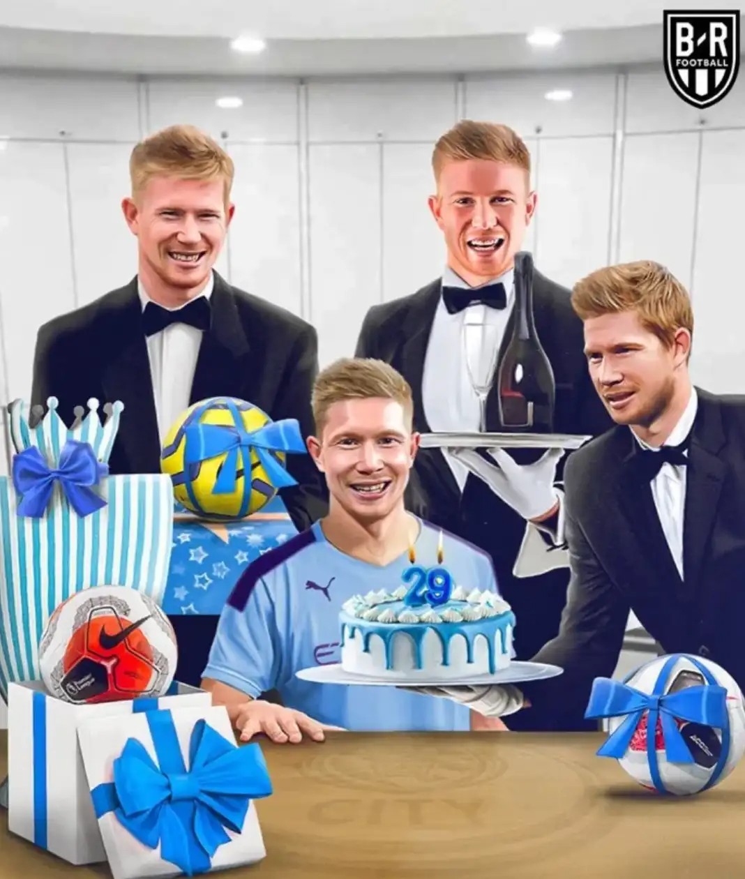 现年34岁的凯文·德布劳内身价下调500万欧元,目前评估为1000万欧元,世界杯是他最后一舞!